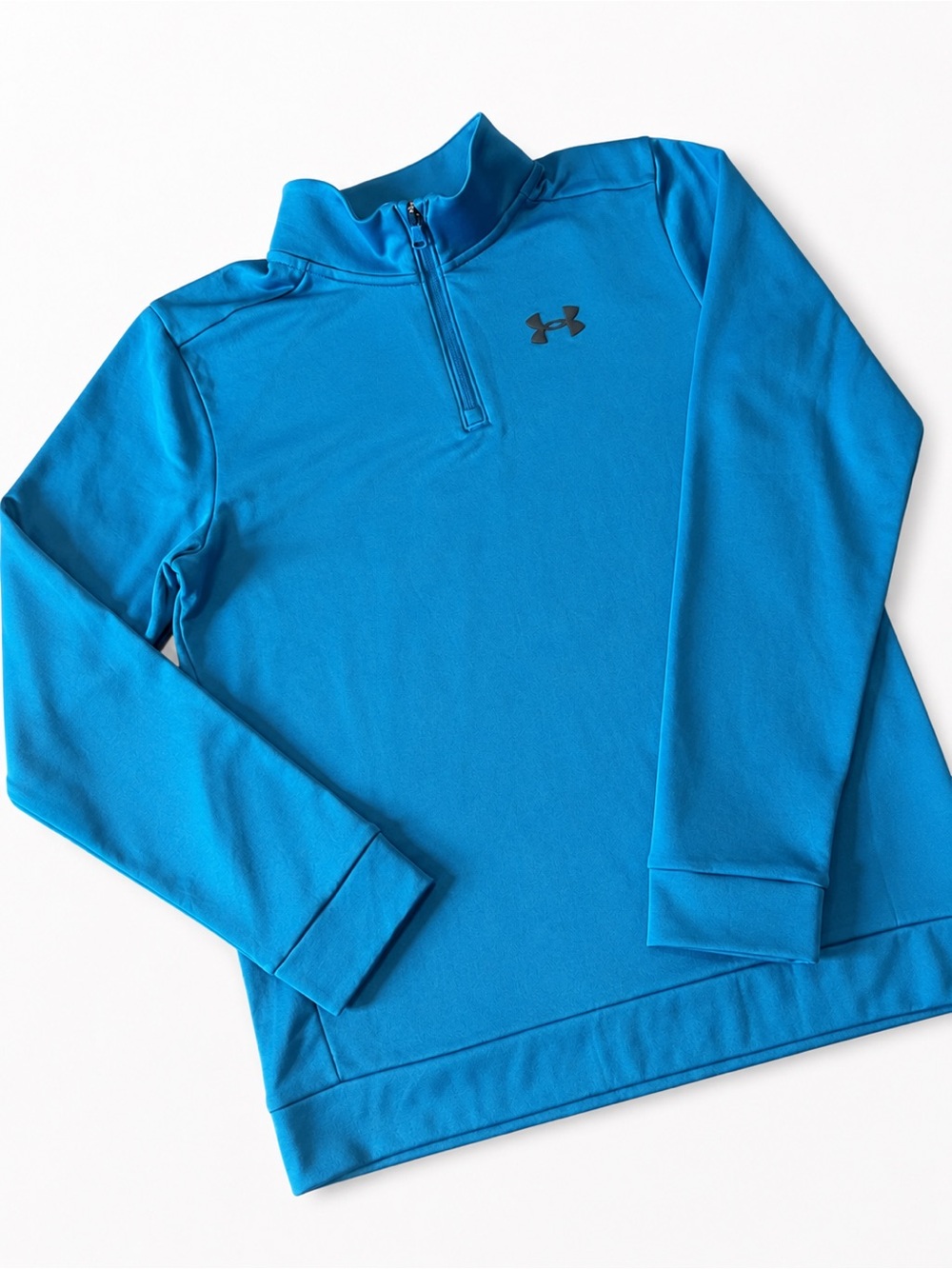 Youth XL Under Armour Blue Quarter-Zip Performance Boys Sweater